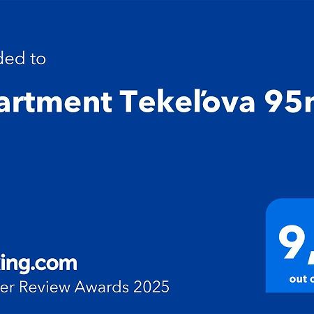 Apartment Tekelova 95M2 Presov Bagian luar foto